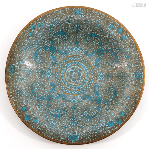 A Cloisonne Dish