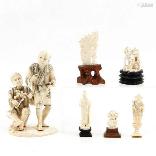 A Collection of Carved Sculptures