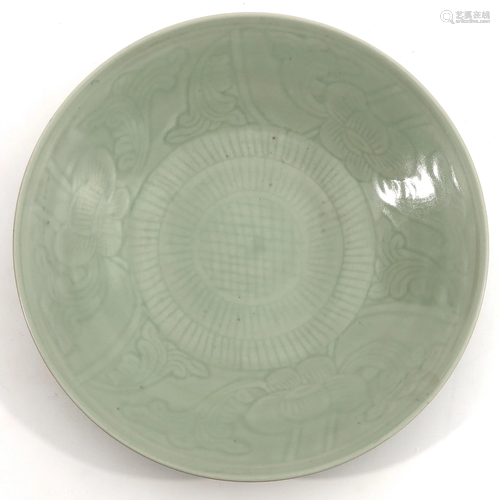 A Celadon Charger