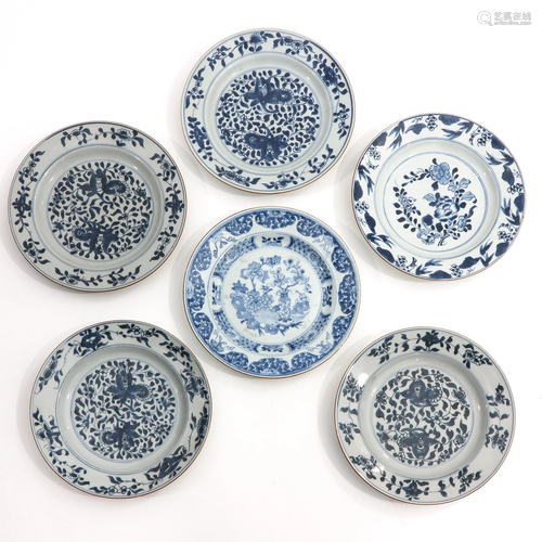 A Collection of 6 Plates