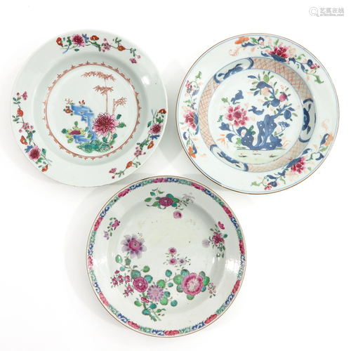 A Collection of 3 Plates