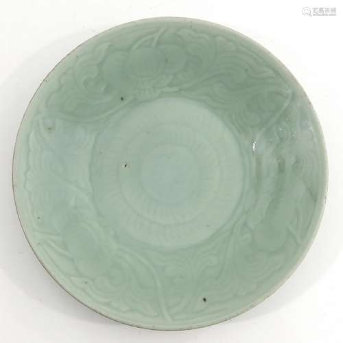 A Celadon Dish