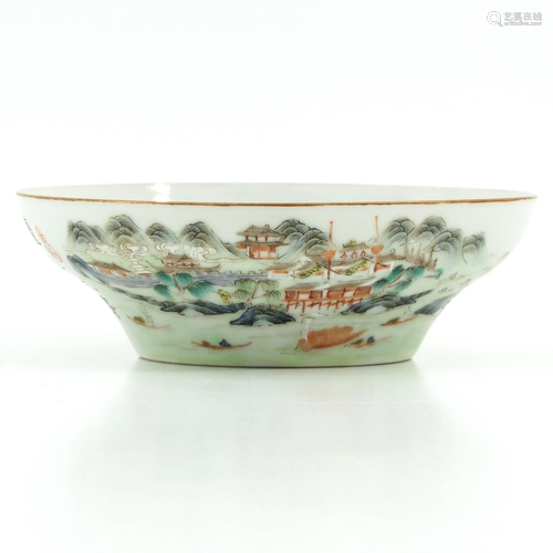 A Polychrome Decor Bowl