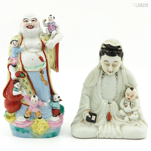 Two Chinese Sculputers