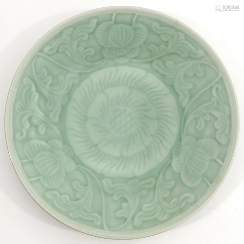 A Celadon Dish