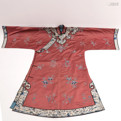 A Silk Embroidered Robe