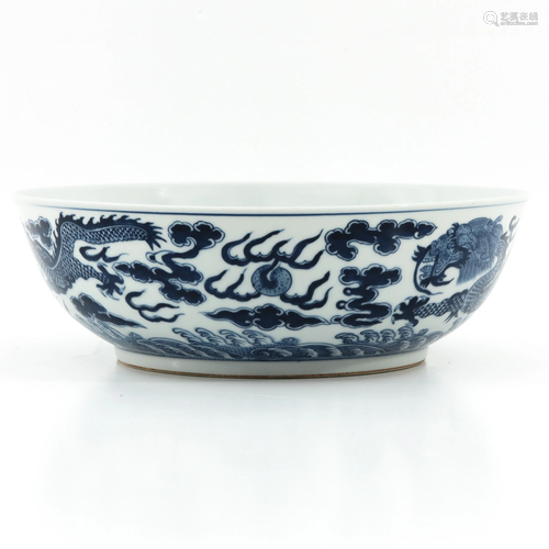 A Blue and White Bowl