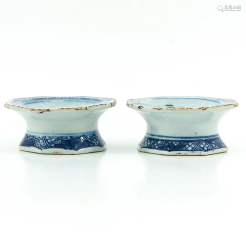 A Pair of Salt Cellars