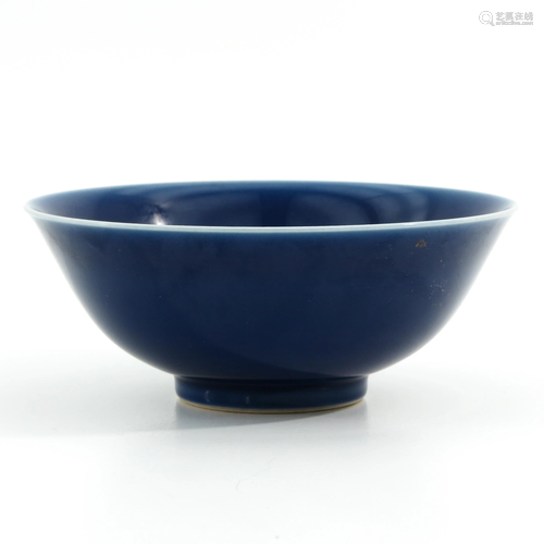 A Blue Glaze Bowl