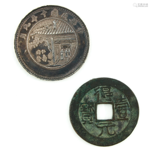 Two Chinese Coins