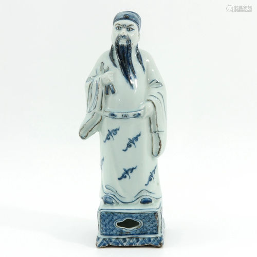 A Chinese Porcelain Sculpture