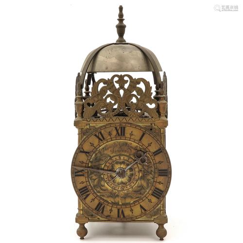 Lantern clock