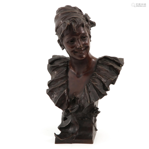 A Signed Bronze Sculpture