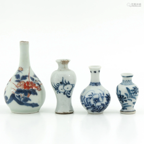 A Collection of Miniature Vases