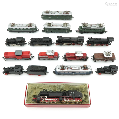 Collection of Marklin Locomotives