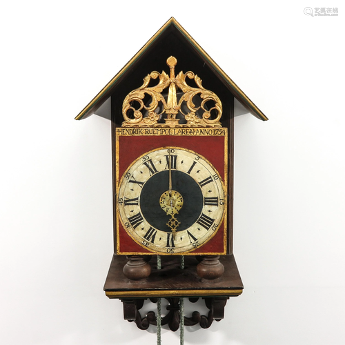 A Dutch Wall Clock