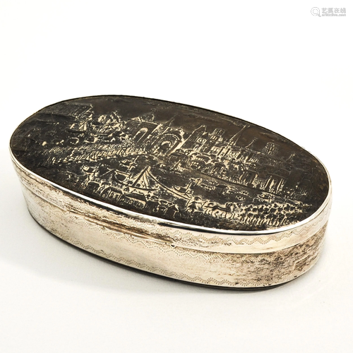 A Dutch Silver Tobacco Box