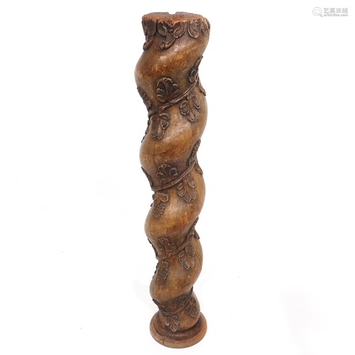 A Wood Pillar