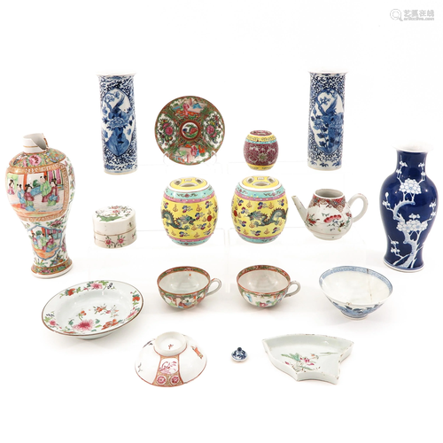 A Diverse Collection of Porcelain