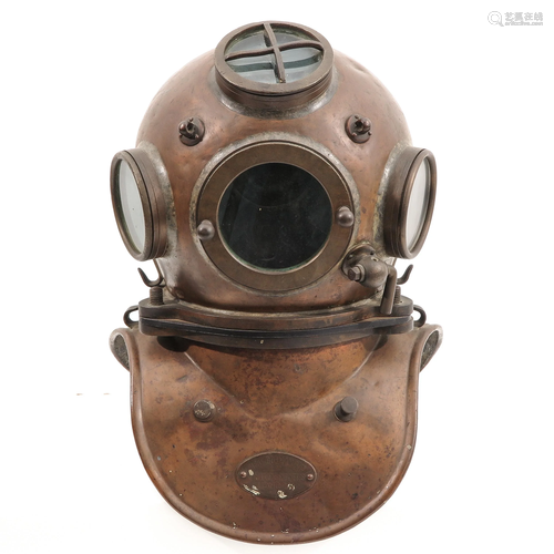 A Divers Helmet