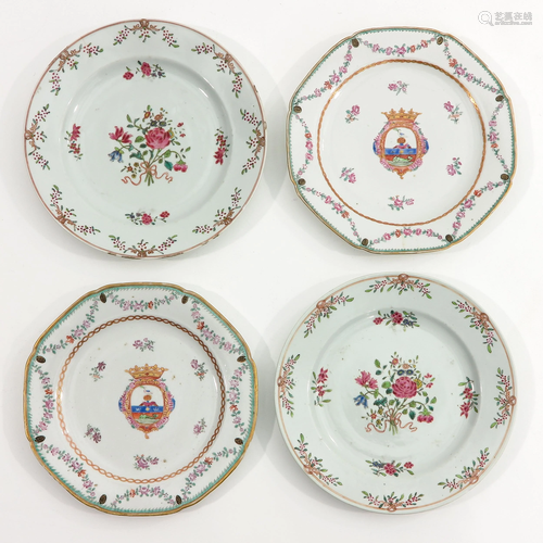 A Collection of 4 Plates