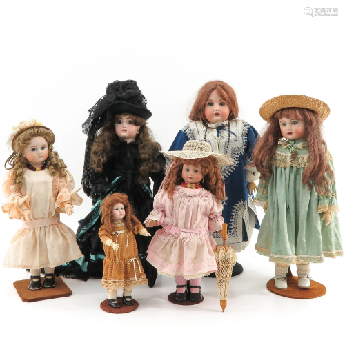 A Nice Collection of Dolls