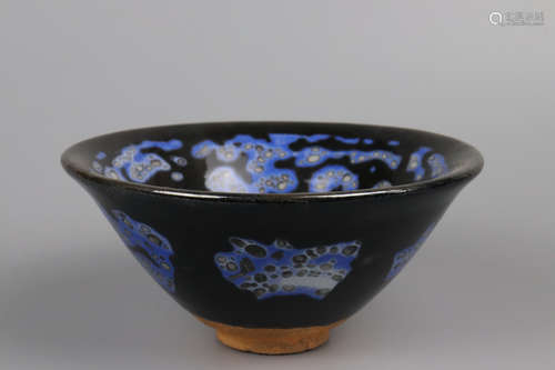 Chinese Jian Wave Porcelain Vessel