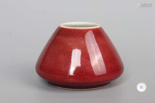 Chinese Red Porcelain Jar