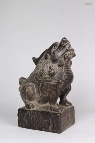 Chinese Stone Carving Beast