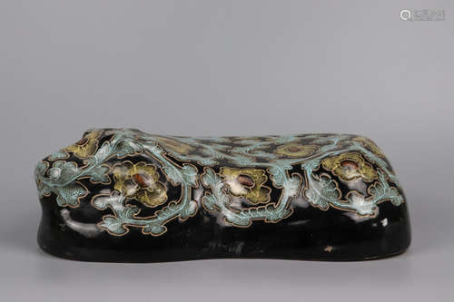 Chinese Jian Wave Porcelain Pillow