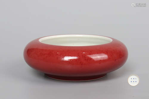 Chinese Cowpea Red Water Vessel