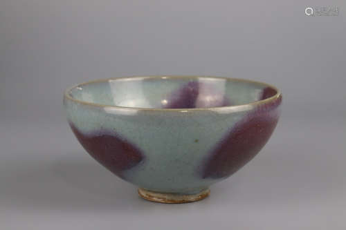 Chinese Jun Wave Porcelain Bowl