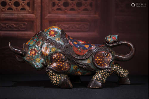 A Chinese Cloisonne Decoration