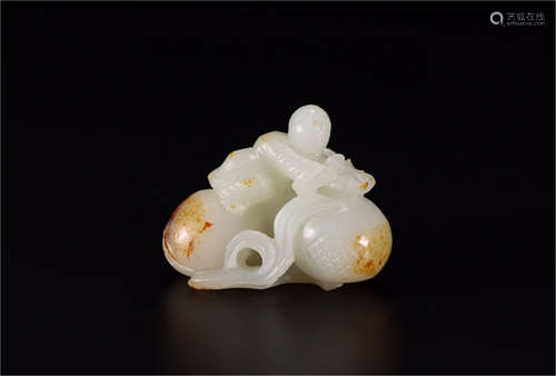 A Chinese Carved Jade Decoration