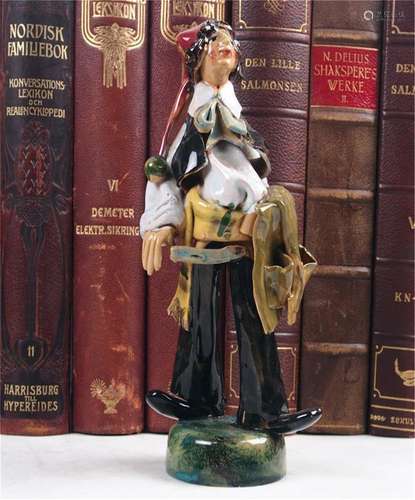 A Porcelain Figure Statue