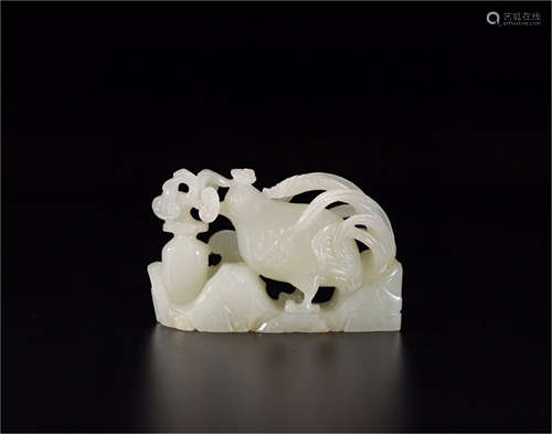 A Chinese Carved Jade Decoration