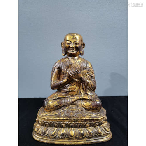 A Copper Buddha