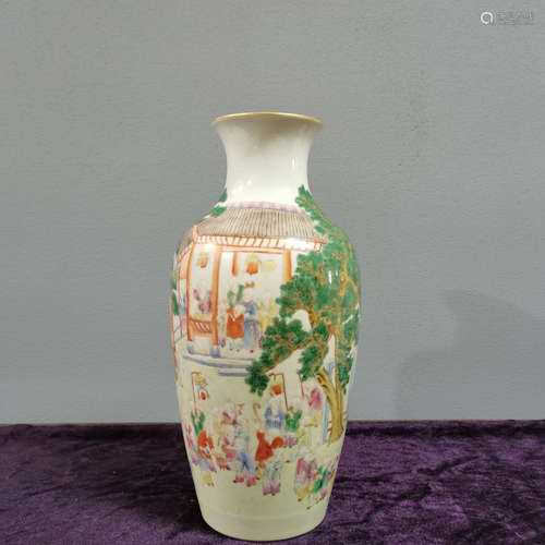 A Chinese Famille Rose Vase