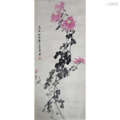 A Chinese painting By Wu Yiangeng