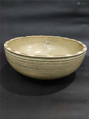 a chinese eastern jin dynasty pottery bowl