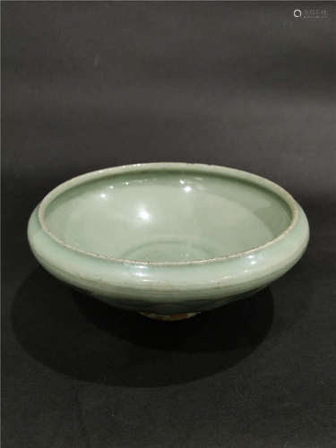 a chinese southern song long quan bowl