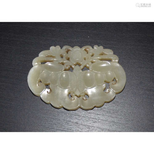 A Carved Hetian Jade