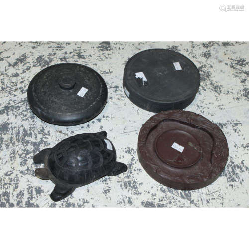 Four Chinese Ink stones