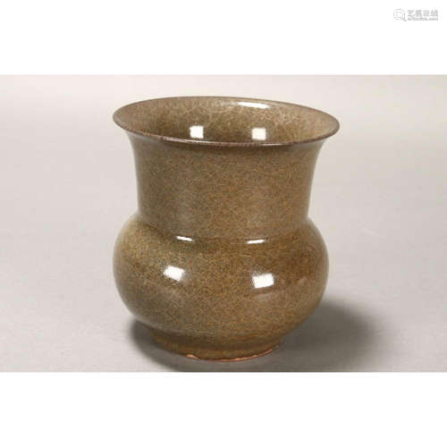 a chinese long quan yao vase song style