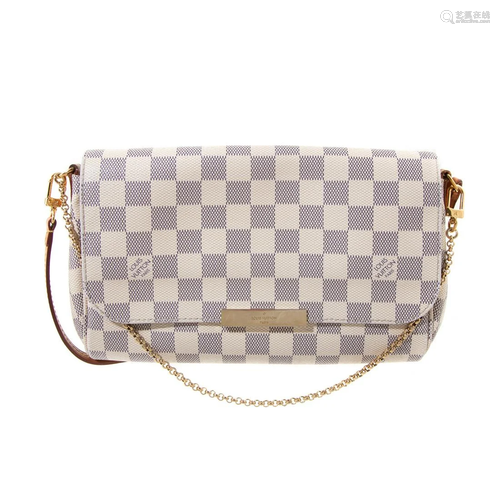 A Louis Vuitton Damier Azur Favorite PM