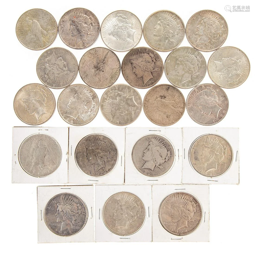 22 Peace Dollars