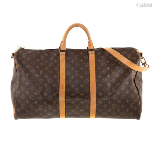 A Louis Vuitton Mongram Keepall 55