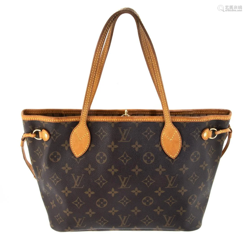 A Louis Vuitton Monogram Neverfull PM