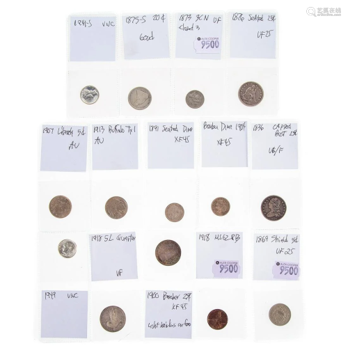 14 Type Coins, Small Size - Nice Group