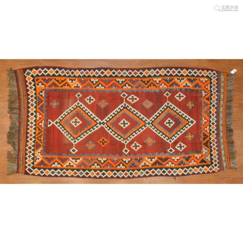 Kilim Rug, Turkey, 5 x 9.5